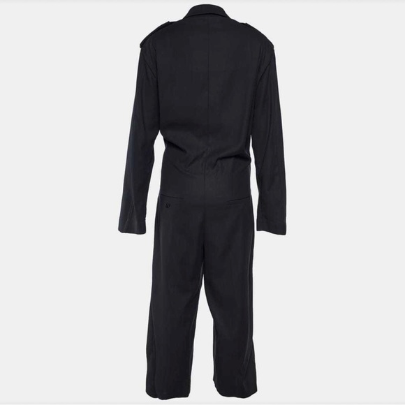 Max Mara black tuxedo jumpsuit - Picture 2 of 7